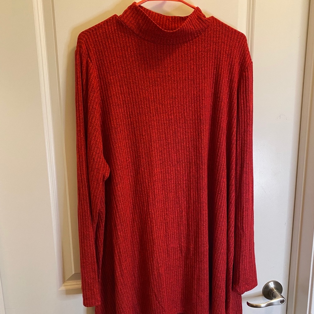 NWT Lane Bryant Mock Neck Top
